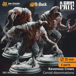 Corvid Abominations, Eldritch Ravenous Crows