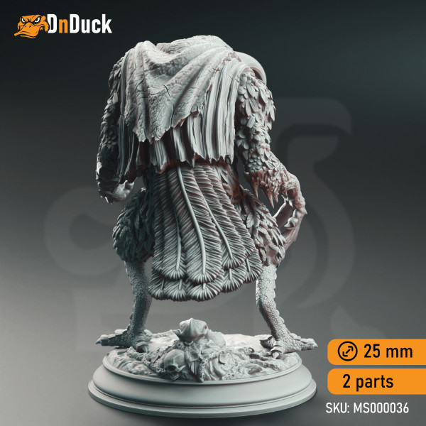 Buy 3d miniature Monster. Corvid Abominations, Eldritch Ravenous Crows. DnDuck Miniatures Store. 3D figures of characters, elves, monsters, bestiaries, landscape, dragons figures and accessories for role-playing games