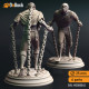 Buy 3d miniature Monster / Dhampir. Vampire Thralls of the Coven. DnDuck Miniatures Store. 3D figures of characters, elves, monsters, bestiaries, landscape, dragons figures and accessories for role-playing games