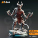Buy 3d miniature Fiend / Demon. Devil Warriors of the Hells - Nosmeni Warriors. DnDuck Miniatures Store. 3D figures of characters, elves, monsters, bestiaries, landscape, dragons figures and accessories for role-playing games