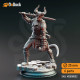 Buy 3d miniature Fiend / Demon. Devil Warriors of the Hells - Nosmeni Warriors. DnDuck Miniatures Store. 3D figures of characters, elves, monsters, bestiaries, landscape, dragons figures and accessories for role-playing games