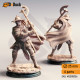 Buy 3d miniature Humanoid / Inquisitors. Trio of Knights - Knights of the Inquisition. DnDuck Miniatures Store. 3D figures of characters, elves, monsters, bestiaries, landscape, dragons figures and accessories for role-playing games