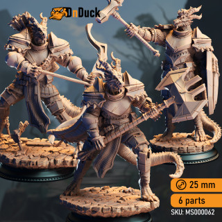 Azmordion’s Chosen – Silver Dragonkin Knights