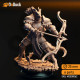 Buy 3d miniature Dragonborn. Azmordion’s Chosen – Silver Dragonkin Knights. DnDuck Miniatures Store. 3D figures of characters, elves, monsters, bestiaries, landscape, dragons figures and accessories for role-playing games