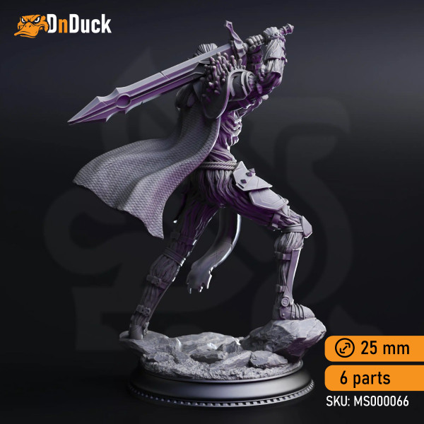 Buy 3d miniature Humanoid / Elf / Drow. The Blessed – Servants of Vaezirak. DnDuck Miniatures Store. 3D figures of characters, elves, monsters, bestiaries, landscape, dragons figures and accessories for role-playing games
