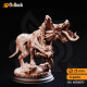 Buy 3d miniature Monster. Slagsting – Shapeshifted Blood Hounds. DnDuck Miniatures Store. 3D figures of characters, elves, monsters, bestiaries, landscape, dragons figures and accessories for role-playing games