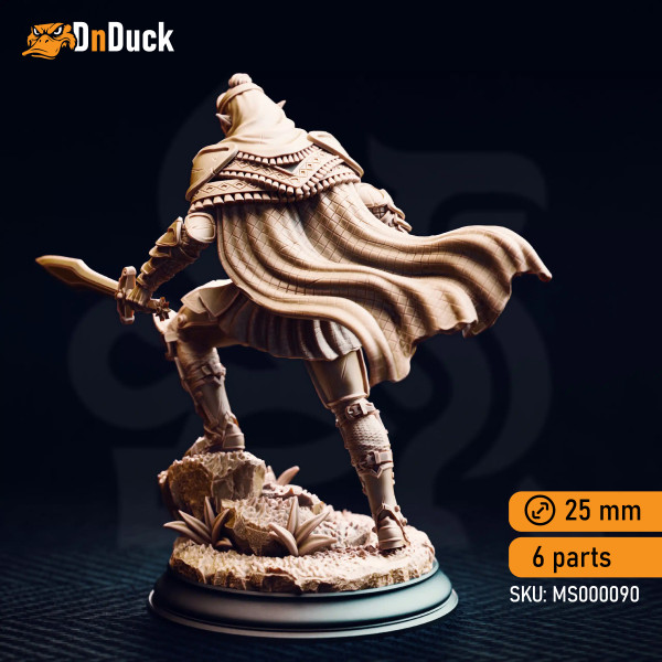 Buy 3d miniature Humanoid / Elf / Drow. Seroca’s Devout – Dark Cultist Warriors. DnDuck Miniatures Store. 3D figures of characters, elves, monsters, bestiaries, landscape, dragons figures and accessories for role-playing games