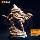 Buy 3d miniature Humanoid / Elf / Drow. Seroca’s Devout – Dark Cultist Warriors. DnDuck Miniatures Store. 3D figures of characters, elves, monsters, bestiaries, landscape, dragons figures and accessories for role-playing games