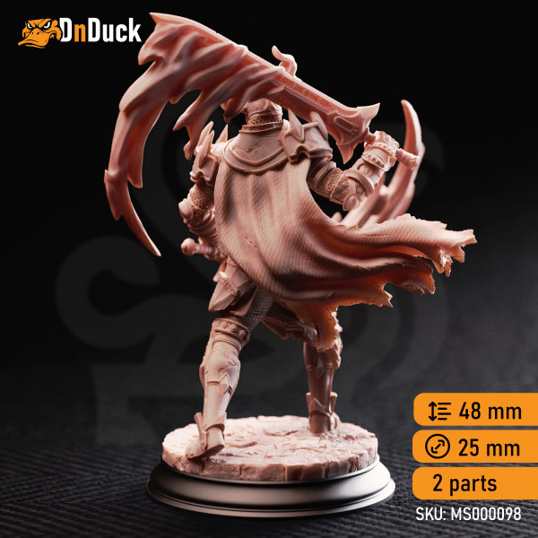 Buy 3d miniature Living Armor /  Humanoid. Arcane Armour of the Bastion. DnDuck Miniatures Store. 3D figures of characters, elves, monsters, bestiaries, landscape, dragons figures and accessories for role-playing games