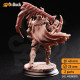 Buy 3d miniature Living Armor /  Humanoid. Arcane Armour of the Bastion. DnDuck Miniatures Store. 3D figures of characters, elves, monsters, bestiaries, landscape, dragons figures and accessories for role-playing games