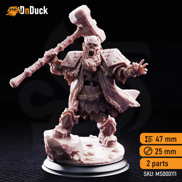 Buy 3d miniature Undead. Sook, Crook, Mook, Brook, Hook – Undead Dwarven Brothers. DnDuck Miniatures Store. 3D figures of characters, elves, monsters, bestiaries, landscape, dragons figures and accessories for role-playing games