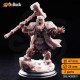 Buy 3d miniature Undead. Sook, Crook, Mook, Brook, Hook – Undead Dwarven Brothers. DnDuck Miniatures Store. 3D figures of characters, elves, monsters, bestiaries, landscape, dragons figures and accessories for role-playing games